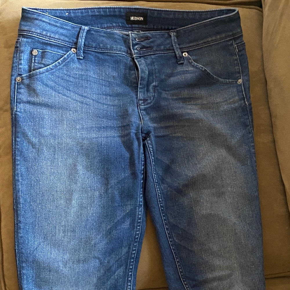 Hudson Jeans Collin Flap Women's Classic Blue Skinny Jeans